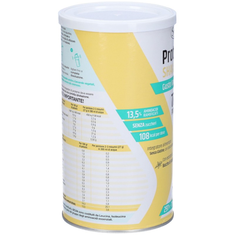 Confezione sigillata di Protein-Sy Shake Vaniglia per Mantenimento Tono Muscolare 297 g Confezione sigillata di Protein-Sy Shake Vaniglia per Mantenimento Tono Muscolare 297 g
