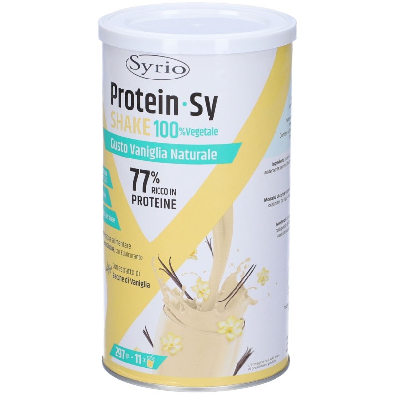 Scatola integra del prodotto Protein-Sy Shake Vaniglia per Mantenimento Tono Muscolare 297 g Scatola integra del prodotto Protein-Sy Shake Vaniglia per Mantenimento Tono Muscolare 297 g