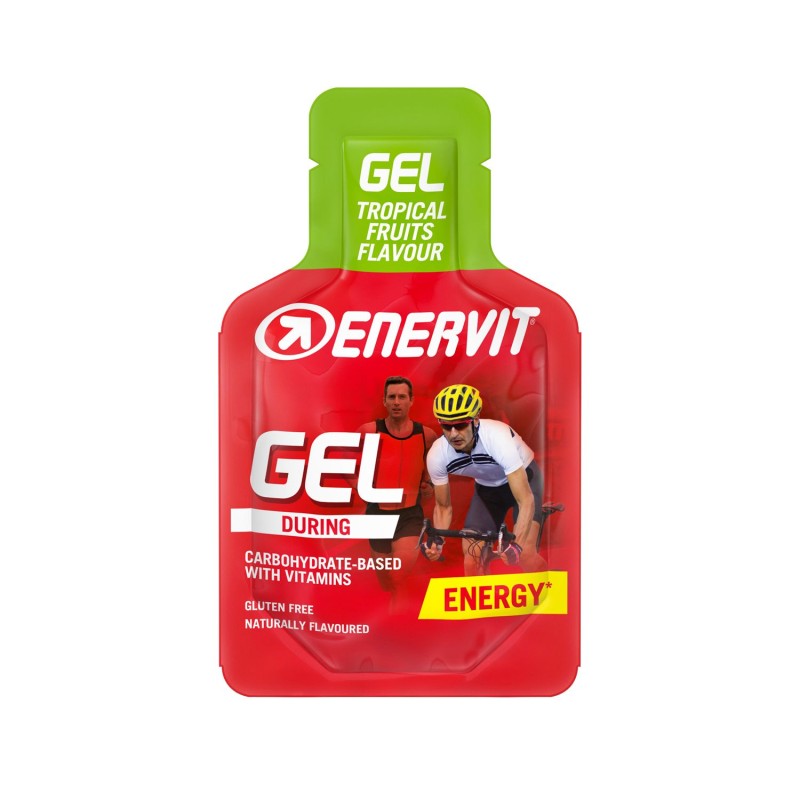 Packaging del prodotto Enervit Integratore per Sportivi Gel Frutti Tropicali 1 Bustina 25ml Packaging del prodotto Enervit Integratore per Sportivi Gel Frutti Tropicali 1 Bustina 25ml