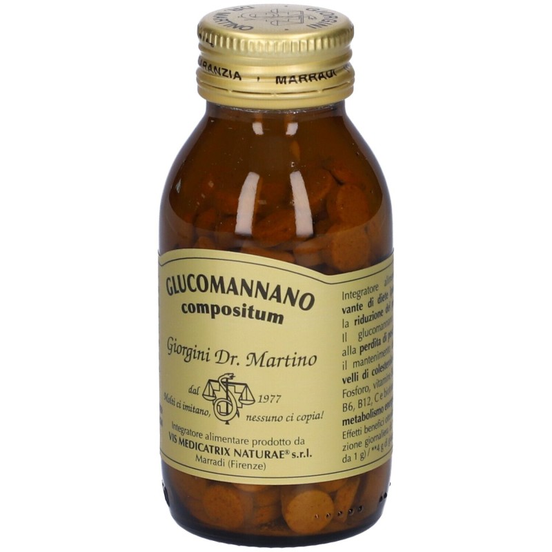 Scatola integra del prodotto Dr Giorgini Glucomannano Compositum Integratore per Riduzione Peso 180 Pastiglie Scatola integra del prodotto Dr Giorgini Glucomannano Compositum Integratore per Riduzione Peso 180 Pastiglie