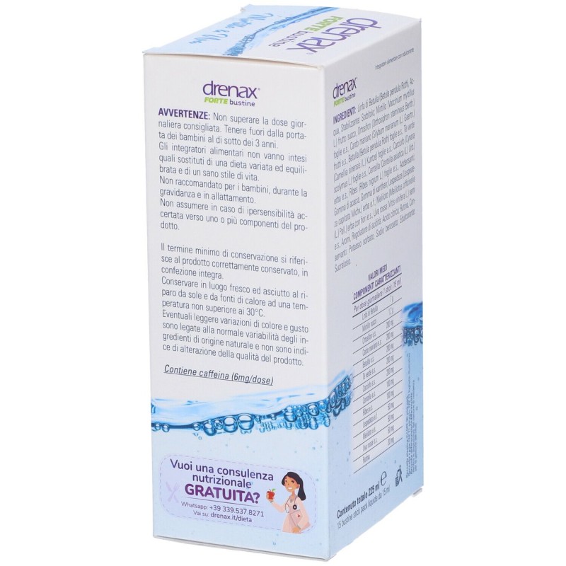 Foto illustrativa del packaging di Drenax Forte Mirtillo Drenante 15 Stick Foto illustrativa del packaging di Drenax Forte Mirtillo Drenante 15 Stick