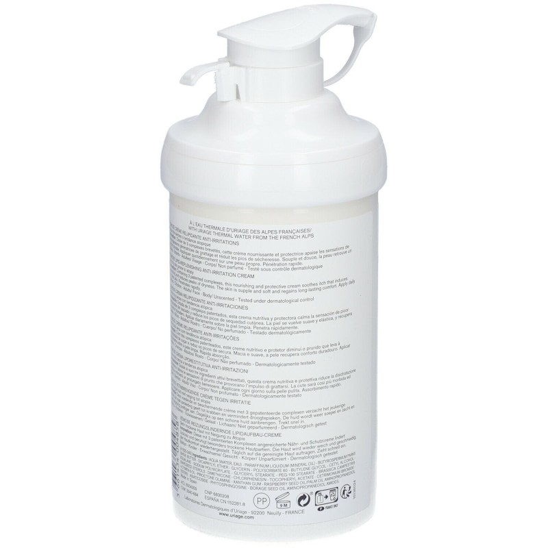 Scatola integra del prodotto Uriage Xemose Crema Nutriente per Pelle Secca 400ml Scatola integra del prodotto Uriage Xemose Crema Nutriente per Pelle Secca 400ml