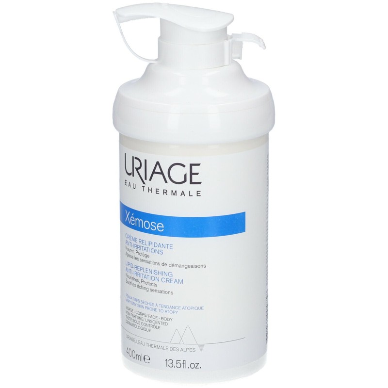 Foto esplicativa di Uriage Xemose Crema Nutriente per Pelle Secca 400ml Foto esplicativa di Uriage Xemose Crema Nutriente per Pelle Secca 400ml