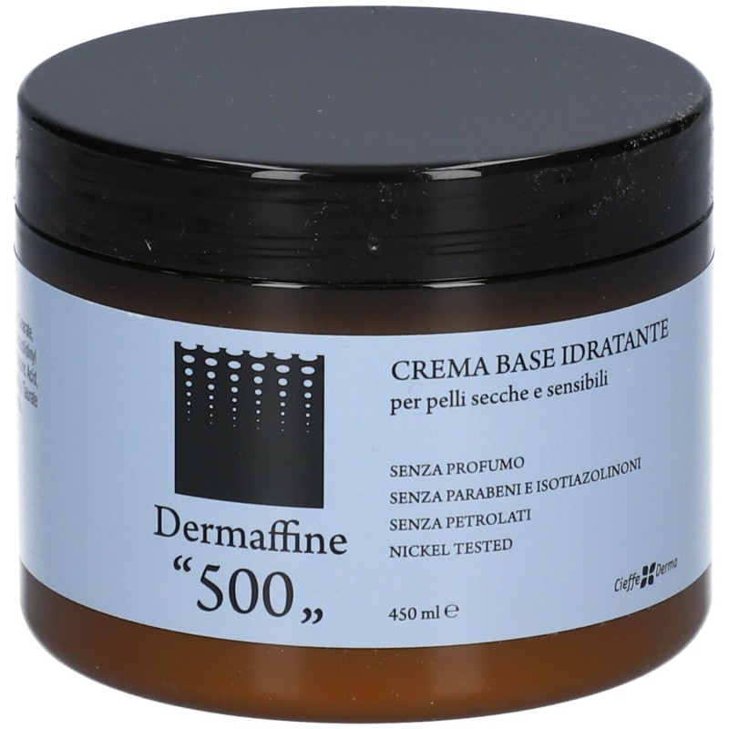 Immagine reale di Dermaffine 500 Crema per Pelli Secche 450ml Immagine reale di Dermaffine 500 Crema per Pelli Secche 450ml