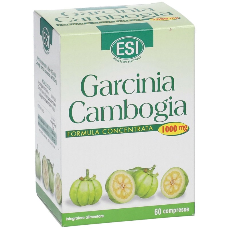Visualizzazione chiara di Esi Garcinia Cambogia 1000mg Integratore per Controllo del Peso 60 Compresse Visualizzazione chiara di Esi Garcinia Cambogia 1000mg Integratore per Controllo del Peso 60 Compresse
