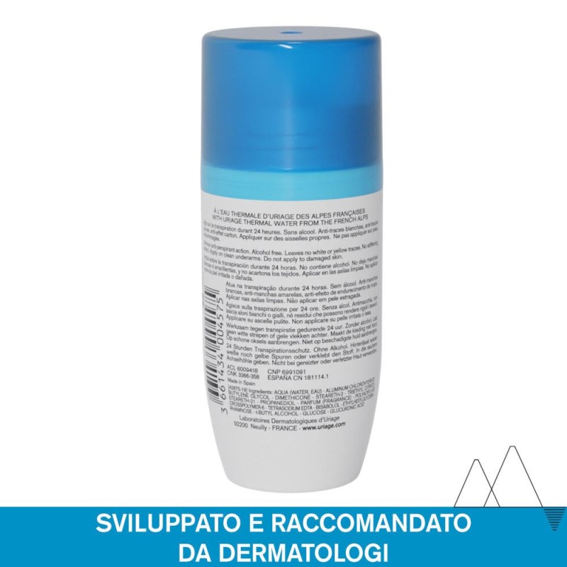 Packaging integro del prodotto Uriage Deo Power3 Roll On per Traspirazione Intensa 50ml Packaging integro del prodotto Uriage Deo Power3 Roll On per Traspirazione Intensa 50ml