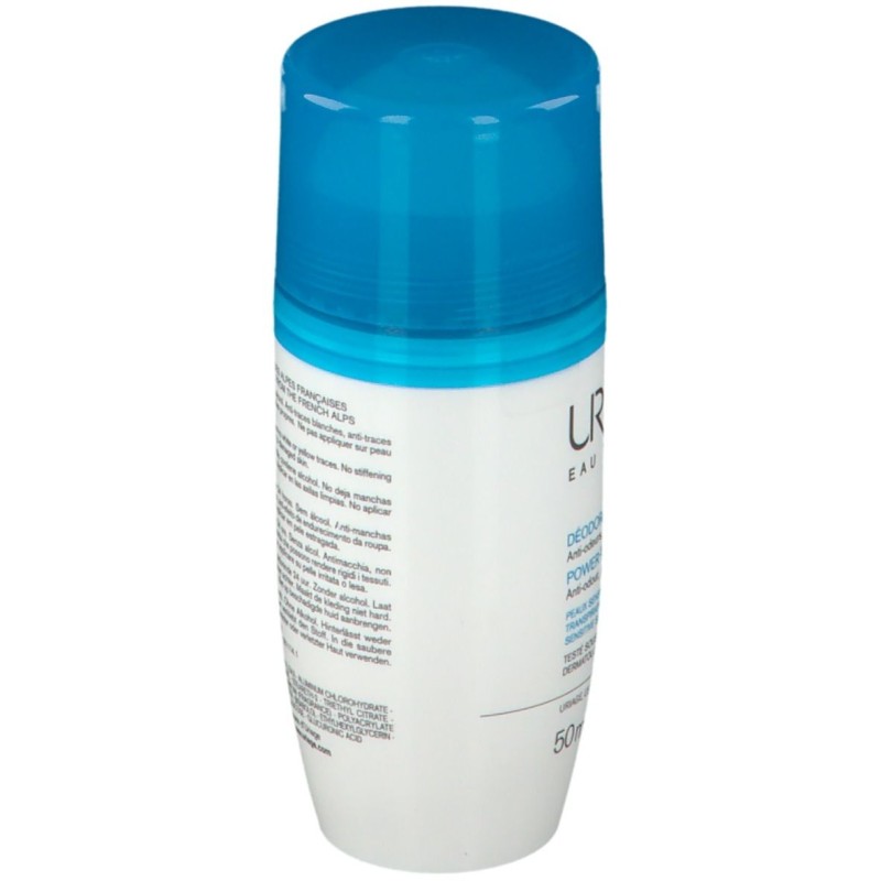 Pack ufficiale del prodotto Uriage Deo Power3 Roll On per Traspirazione Intensa 50ml Pack ufficiale del prodotto Uriage Deo Power3 Roll On per Traspirazione Intensa 50ml