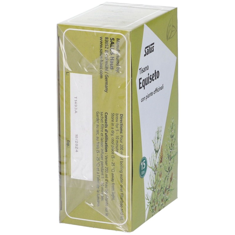 Packaging del prodotto Salus Equiseto Tisana per le Articolazioni 15 Filtri Packaging del prodotto Salus Equiseto Tisana per le Articolazioni 15 Filtri