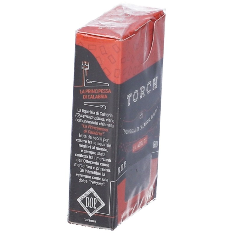 Scatola originale del prodotto Torch Liquirizia Cilindretti per Snack 20 G Scatola originale del prodotto Torch Liquirizia Cilindretti per Snack 20 G