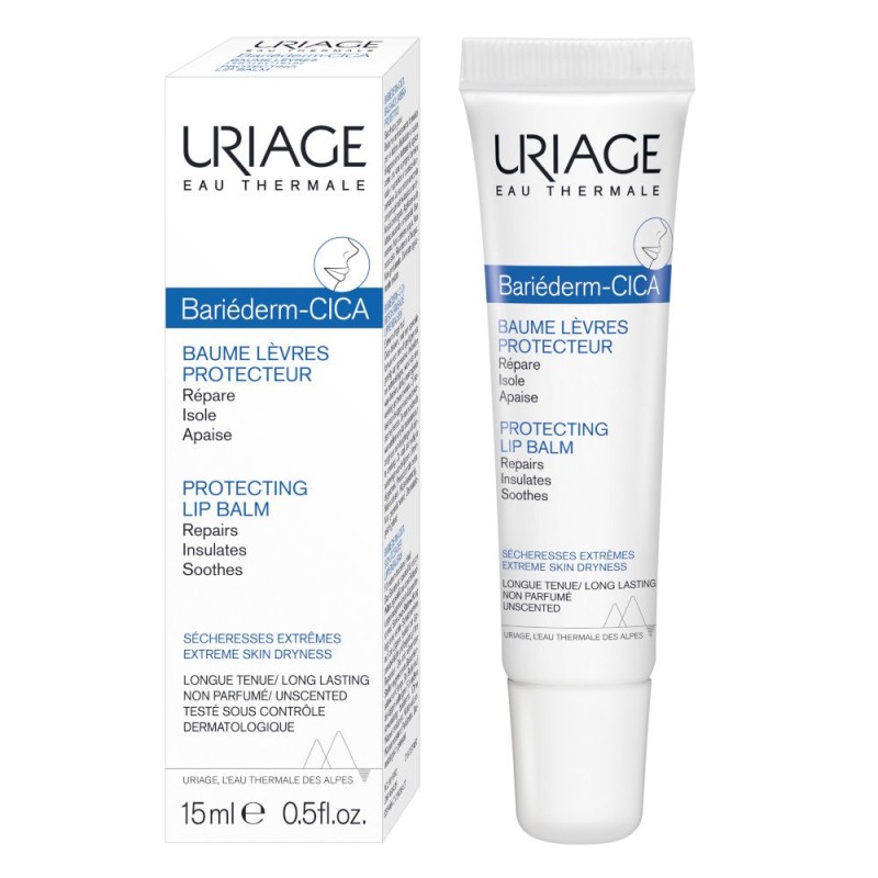 Scatola integra del prodotto Uriage Barierderm Cica-Levres Balsamo Labbra 15ml Scatola integra del prodotto Uriage Barierderm Cica-Levres Balsamo Labbra 15ml