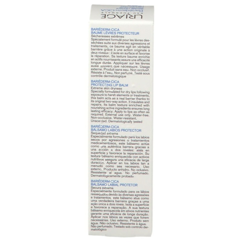 Foto ravvicinata di Uriage Barierderm Cica-Levres Balsamo Labbra 15ml Foto ravvicinata di Uriage Barierderm Cica-Levres Balsamo Labbra 15ml