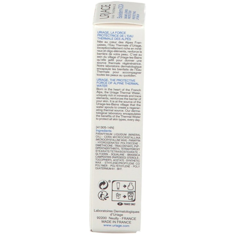 Confezione commerciale diUriage Barierderm Cica-Levres Balsamo Labbra 15ml Confezione commerciale diUriage Barierderm Cica-Levres Balsamo Labbra 15ml