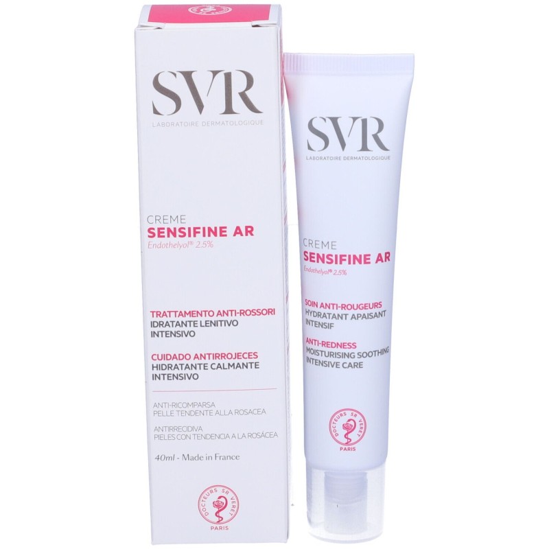 Foto illustrativa del packaging di SVR Sensifine AR Gel Crema Anti Rossori 40 ml Foto illustrativa del packaging di SVR Sensifine AR Gel Crema Anti Rossori 40 ml