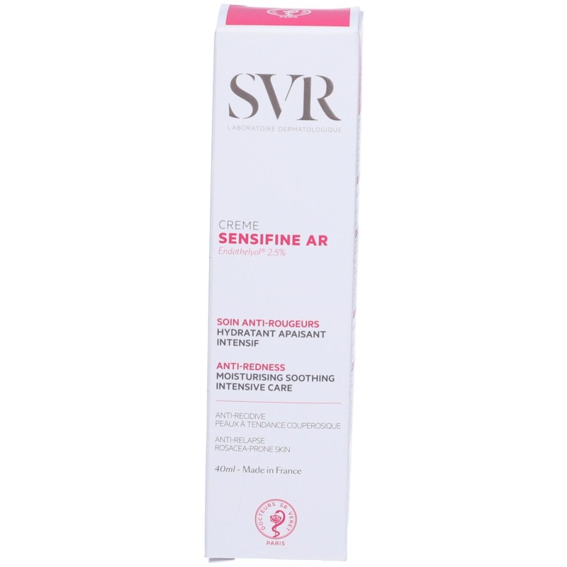 Primo piano di SVR Sensifine AR Gel Crema Anti Rossori 40 ml Primo piano di SVR Sensifine AR Gel Crema Anti Rossori 40 ml