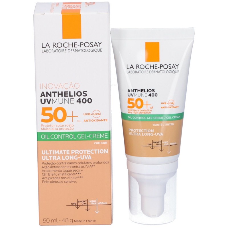 Foto ravvicinata di La Roche Posay Anthelios Gel Crema Solare Colorata Tocco Secco Viso SPF50+ Pelle Grassa 50ml Foto ravvicinata di La Roche Posay Anthelios Gel Crema Solare Colorata Tocco Secco Viso SPF50+ Pelle Grassa 50ml