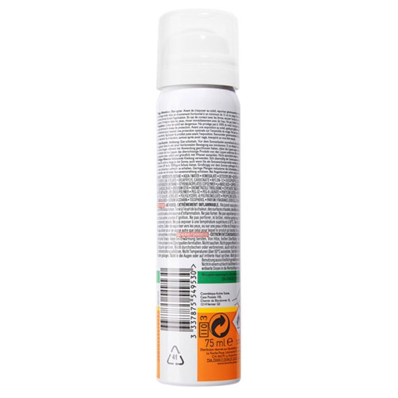Vista del prodotto La Roche Posay Anthelios Spray Solare Fresco Invisibile Viso SPF50 Pelle Grassa 75ml Vista del prodotto La Roche Posay Anthelios Spray Solare Fresco Invisibile Viso SPF50 Pelle Grassa 75ml
