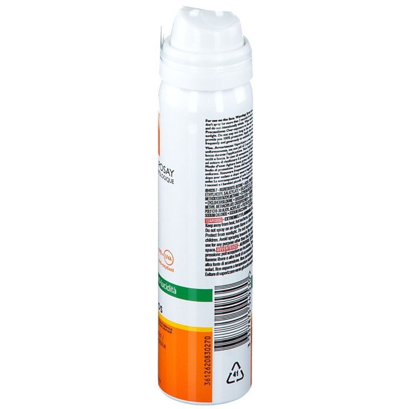 Confezione sigillata di La Roche Posay Anthelios Spray Solare Fresco Invisibile Viso SPF50 Pelle Grassa 75ml Confezione sigillata di La Roche Posay Anthelios Spray Solare Fresco Invisibile Viso SPF50 Pelle Grassa 75ml