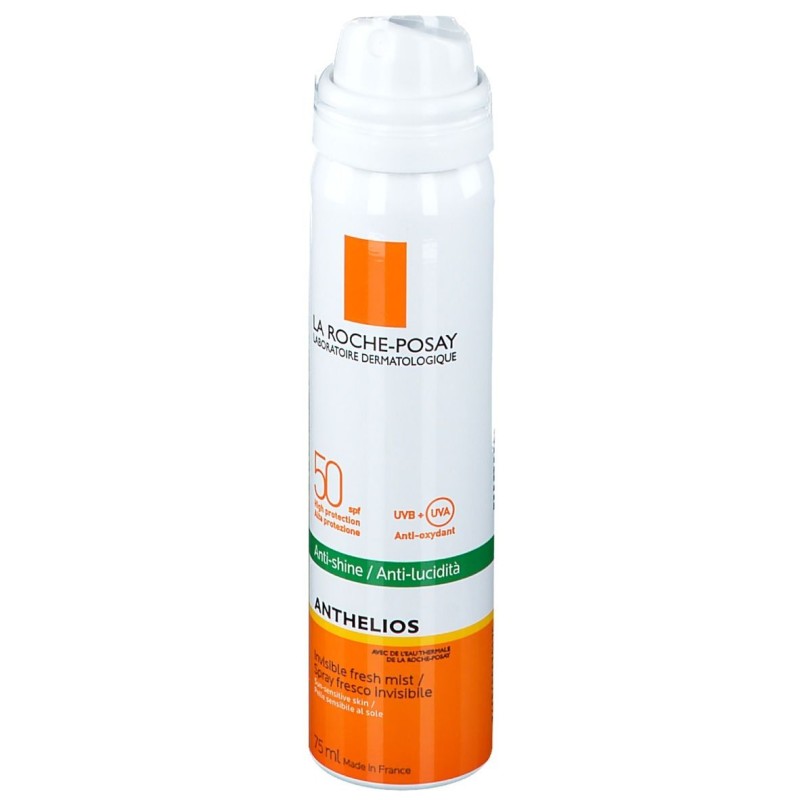 Aspetto del prodotto La Roche Posay Anthelios Spray Solare Fresco Invisibile Viso SPF50 Pelle Grassa 75ml Aspetto del prodotto La Roche Posay Anthelios Spray Solare Fresco Invisibile Viso SPF50 Pelle Grassa 75ml