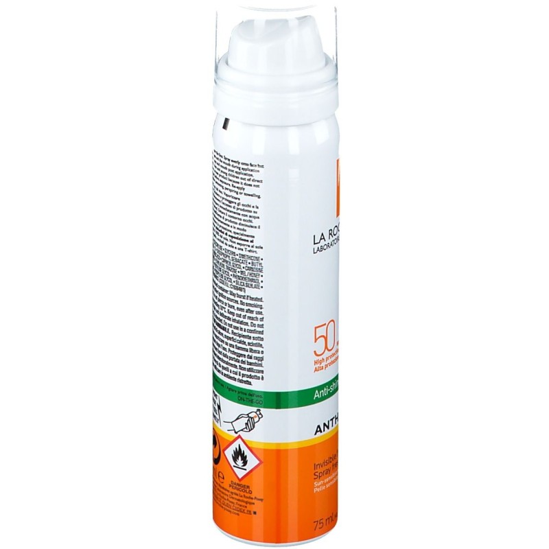 Foto esplicativa di La Roche Posay Anthelios Spray Solare Fresco Invisibile Viso SPF50 Pelle Grassa 75ml Foto esplicativa di La Roche Posay Anthelios Spray Solare Fresco Invisibile Viso SPF50 Pelle Grassa 75ml