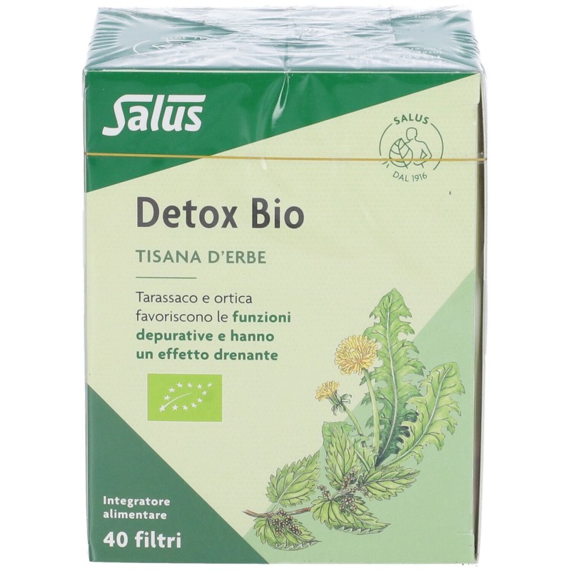 Visualizzazione chiara di Salus Detox Bio Integratore per Drenare Tisana 40 Filtri Visualizzazione chiara di Salus Detox Bio Integratore per Drenare Tisana 40 Filtri