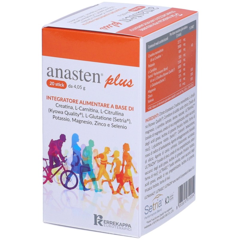 Confezione sigillata di Anasten Plus Integratore per Stachezza 20 Stick Confezione sigillata di Anasten Plus Integratore per Stachezza 20 Stick