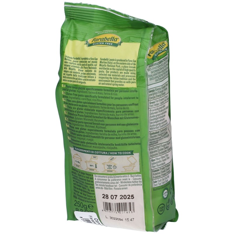 Confezione sigillata di Farabella Conchigliette Senza Glutine 250g Confezione sigillata di Farabella Conchigliette Senza Glutine 250g