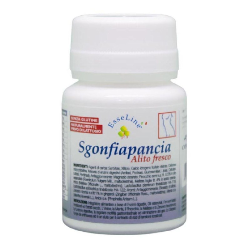Packaging del prodotto Sgonfiapancia per Digestione e Gonfiore 20 Compresse Orosolubili Packaging del prodotto Sgonfiapancia per Digestione e Gonfiore 20 Compresse Orosolubili
