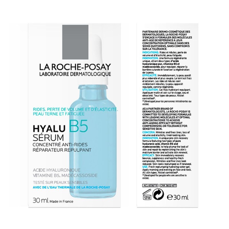 Foto esplicativa di La Roche Posay Hyalu B5 Siero Viso Antirughe 30ml