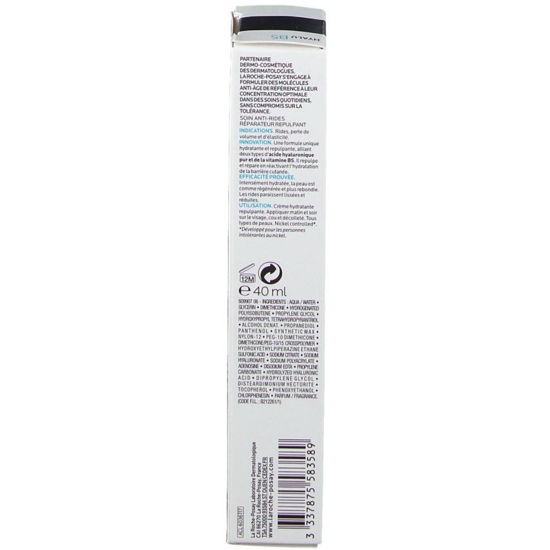 Packaging integro del prodotto La Roche Posay Hyalu B5 Crema Viso Antirughe 40ml