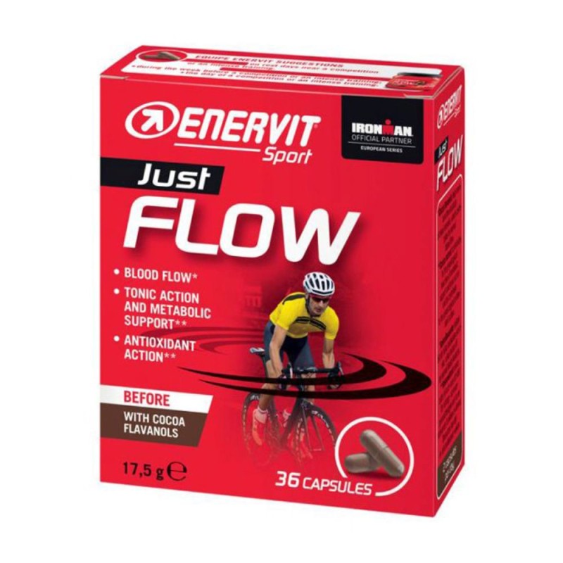 Dettaglio del packaging di Enervit Just Flow per Elasticità Vasi Sanguigni 36 Capsule Dettaglio del packaging di Enervit Just Flow per Elasticità Vasi Sanguigni 36 Capsule