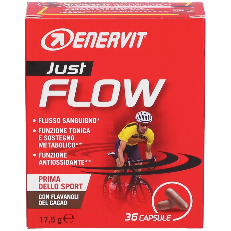 Pack ufficiale del prodotto Enervit Just Flow per Elasticità Vasi Sanguigni 36 Capsule Pack ufficiale del prodotto Enervit Just Flow per Elasticità Vasi Sanguigni 36 Capsule