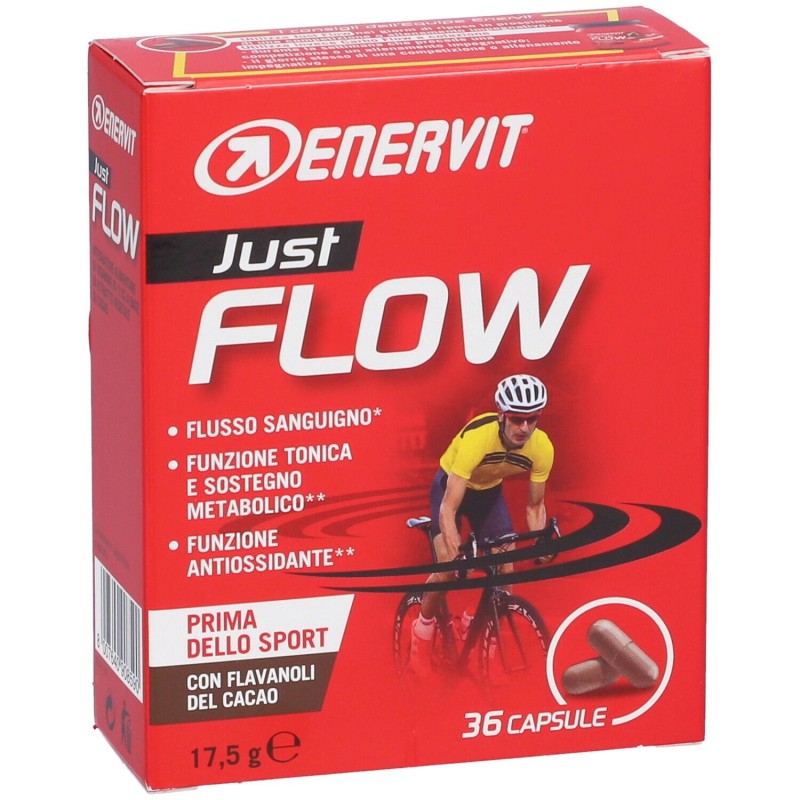 Aspetto del prodotto Enervit Just Flow per Elasticità Vasi Sanguigni 36 Capsule Aspetto del prodotto Enervit Just Flow per Elasticità Vasi Sanguigni 36 Capsule