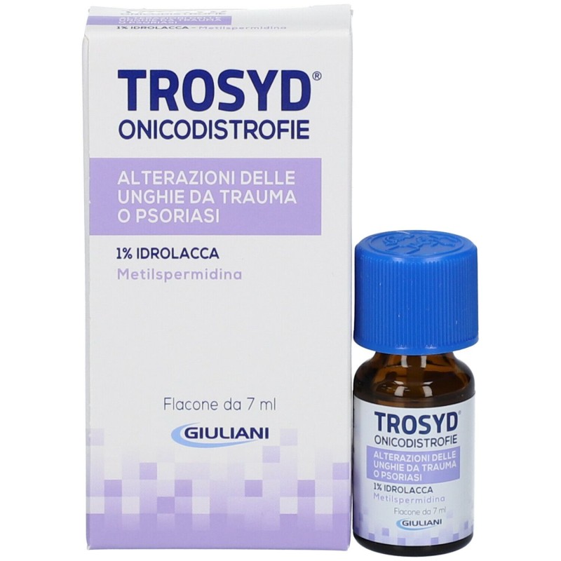 Foto ravvicinata di Trosyd Idrolacca per Onicodistrofie Flaconcino 7ml
