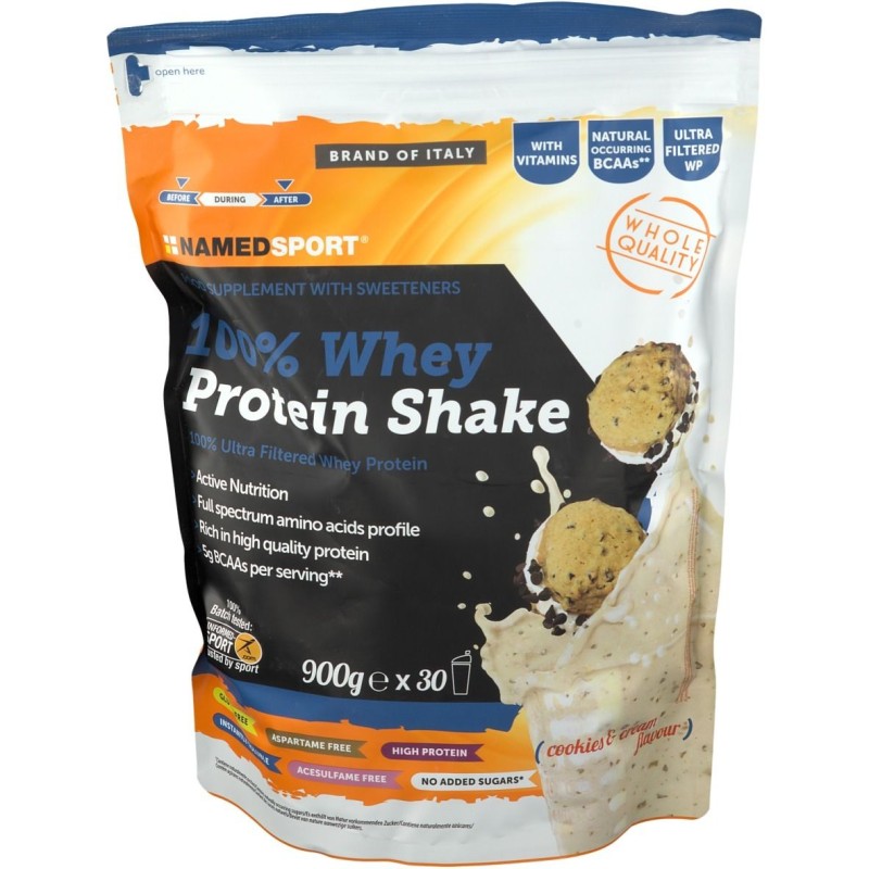 Aspetto del prodotto 100% Whey Protein Shake Cookies & Cream per Crescita Muscolare 900 g Aspetto del prodotto 100% Whey Protein Shake Cookies & Cream per Crescita Muscolare 900 g