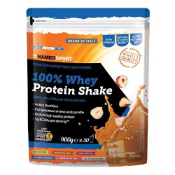 Foto esplicativa di 100% Whey Protein Shake Hazelnut Cream per Crescita Muscolare 900 g Foto esplicativa di 100% Whey Protein Shake Hazelnut Cream per Crescita Muscolare 900 g