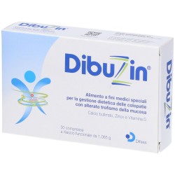 Confezione commerciale diDibuzin Integratore per Intestino 30 Compresse Confezione commerciale diDibuzin Integratore per Intestino 30 Compresse