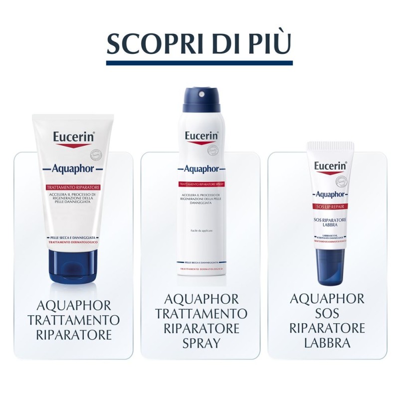 Scatola integra del prodotto Eucerin Aquaphor Trattamento Riparatore Pelli Danneggiate 200ml Scatola integra del prodotto Eucerin Aquaphor Trattamento Riparatore Pelli Danneggiate 200ml