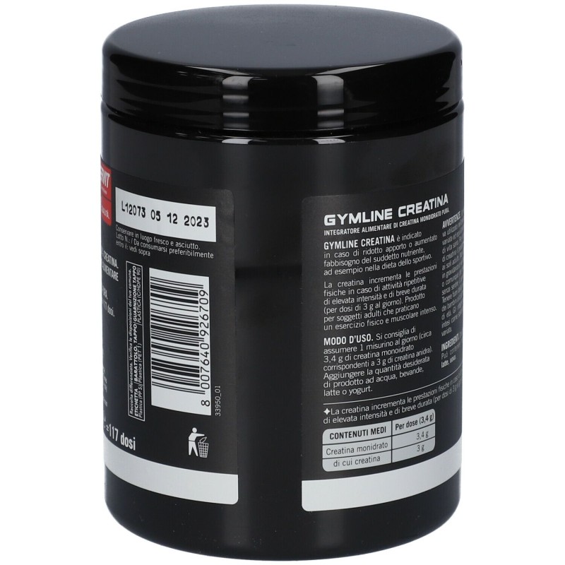 Visualizzazione chiara di Enervit Gymline Creatina Pura Barattolo 400g Visualizzazione chiara di Enervit Gymline Creatina Pura Barattolo 400g