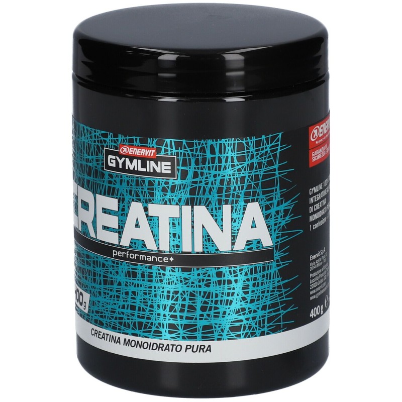 Packaging integro del prodotto Enervit Gymline Creatina Pura Barattolo 400g Packaging integro del prodotto Enervit Gymline Creatina Pura Barattolo 400g