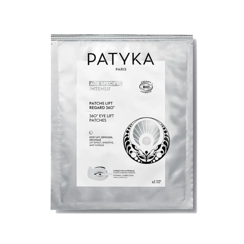 Formato di Patyka Patchs Occhi Liftanti 360° per Palpebra Inferiore e Superiore Monouso 1 Paio di Patchs Formato di Patyka Patchs Occhi Liftanti 360° per Palpebra Inferiore e Superiore Monouso 1 Paio di Patchs