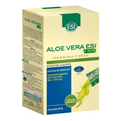 Pack ufficiale del prodotto ESI Aloe Vera Succo +Forte Pocket Drink 24 Bustine Pack ufficiale del prodotto ESI Aloe Vera Succo +Forte Pocket Drink 24 Bustine
