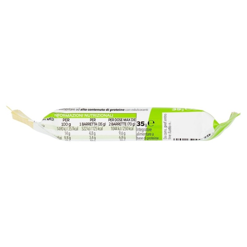 Scatola integra del prodotto Equilibra Protein 31% Low Sugar Barretta Proteica Gusto Vaniglia 35g 1 Pezzo