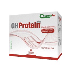 Presentazione grafica di GH Protein Plus per Massa Muscolare 20 Buste