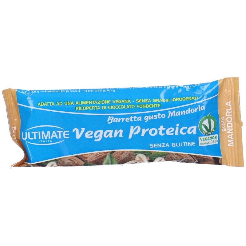 Visualizzazione chiara di ULTIMATE Vegan Proteica per Energia e Proteine Barretta 40 g Visualizzazione chiara di ULTIMATE Vegan Proteica per Energia e Proteine Barretta 40 g