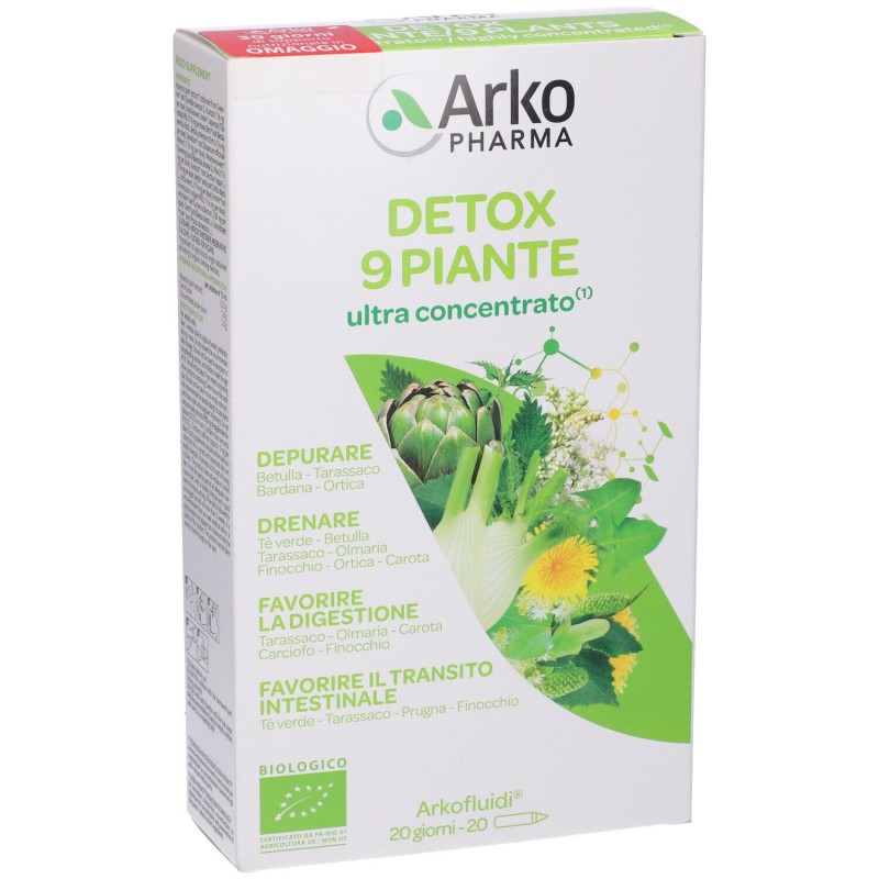 Foto esplicativa di Arkofluidi Ultra Suoni Detox Bio per Depurazione 20 Fiale Foto esplicativa di Arkofluidi Ultra Suoni Detox Bio per Depurazione 20 Fiale