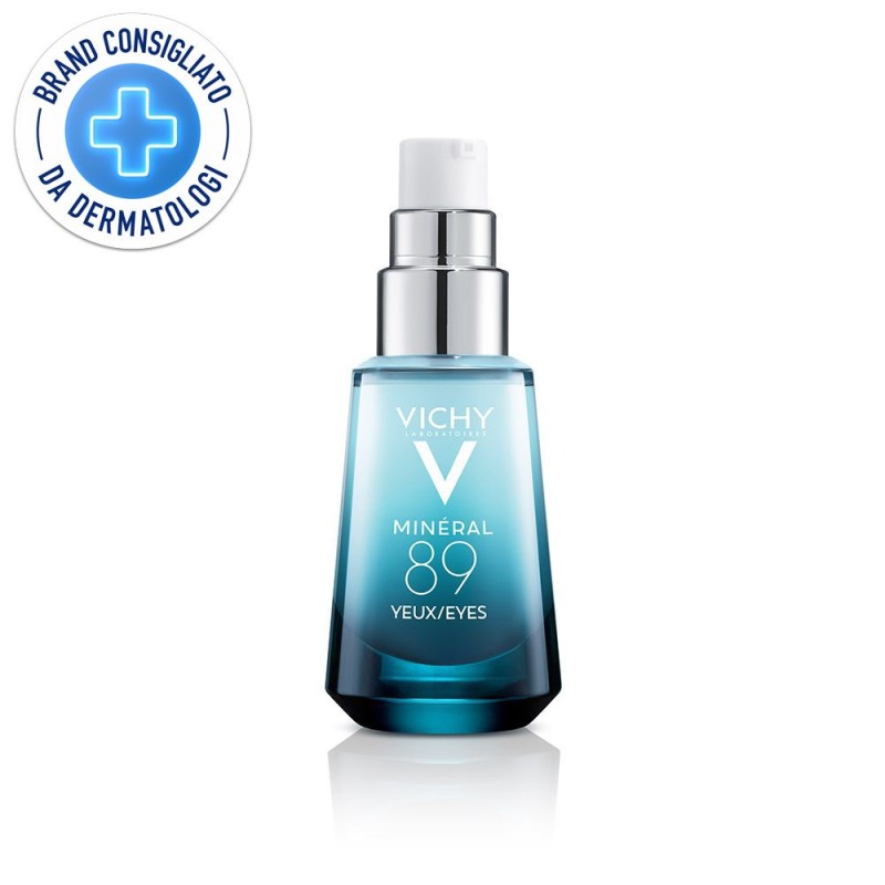 Scatola originale del prodotto Vichy Mineral 89 Contorno Occhi Fortificante Gel 15ml Scatola originale del prodotto Vichy Mineral 89 Contorno Occhi Fortificante Gel 15ml