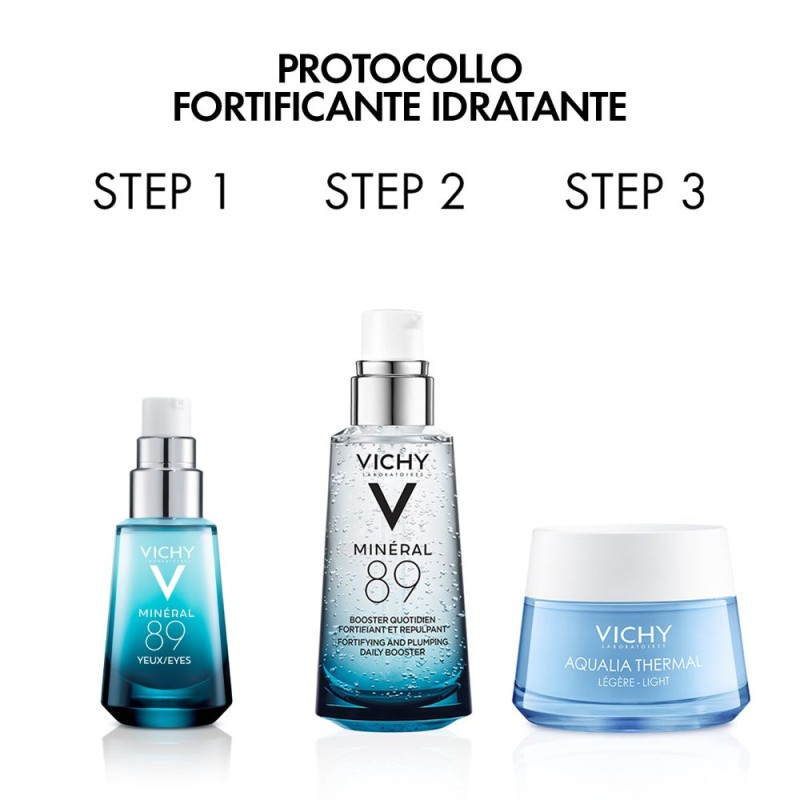 Immagine reale di Vichy Mineral 89 Contorno Occhi Fortificante Gel 15ml Immagine reale di Vichy Mineral 89 Contorno Occhi Fortificante Gel 15ml