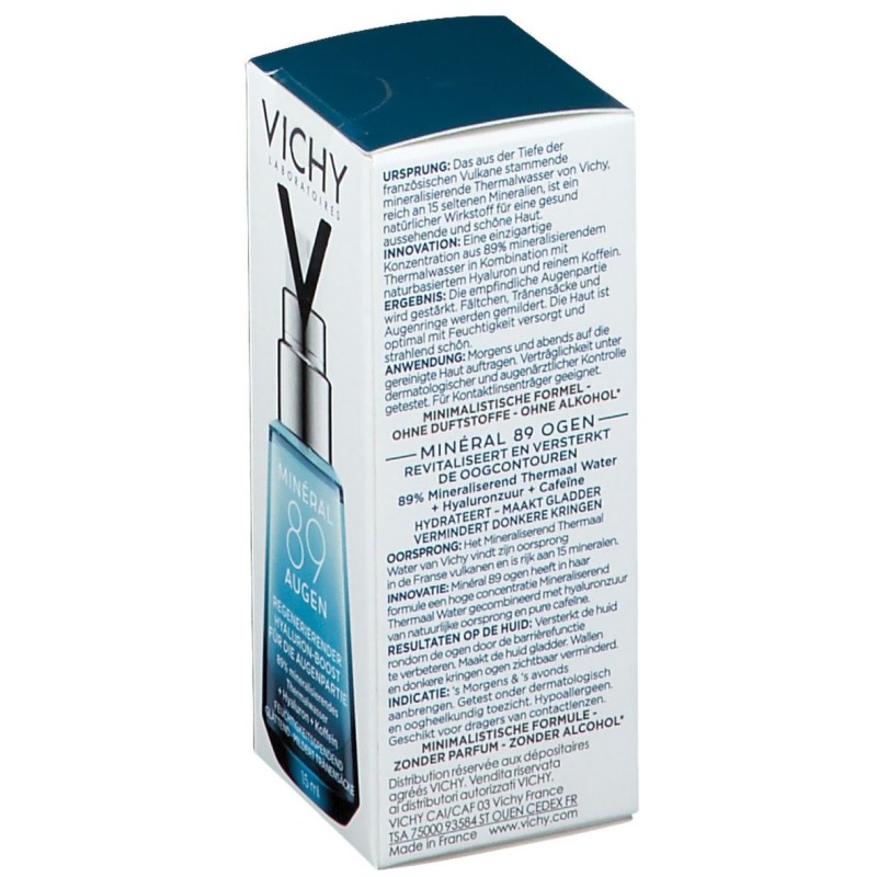 Aspetto del prodotto Vichy Mineral 89 Contorno Occhi Fortificante Gel 15ml Aspetto del prodotto Vichy Mineral 89 Contorno Occhi Fortificante Gel 15ml
