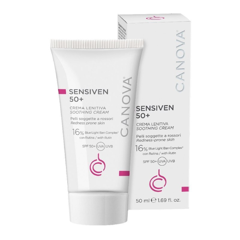 Foto esplicativa di Sensiven 50+ per Pelle con Couperose 50ml