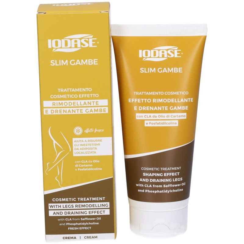 Vista del prodotto Iodase Slim Gambe per Rimodellamento e Drenaggio 200ml Vista del prodotto Iodase Slim Gambe per Rimodellamento e Drenaggio 200ml